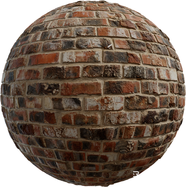 Brick wall PBR texture