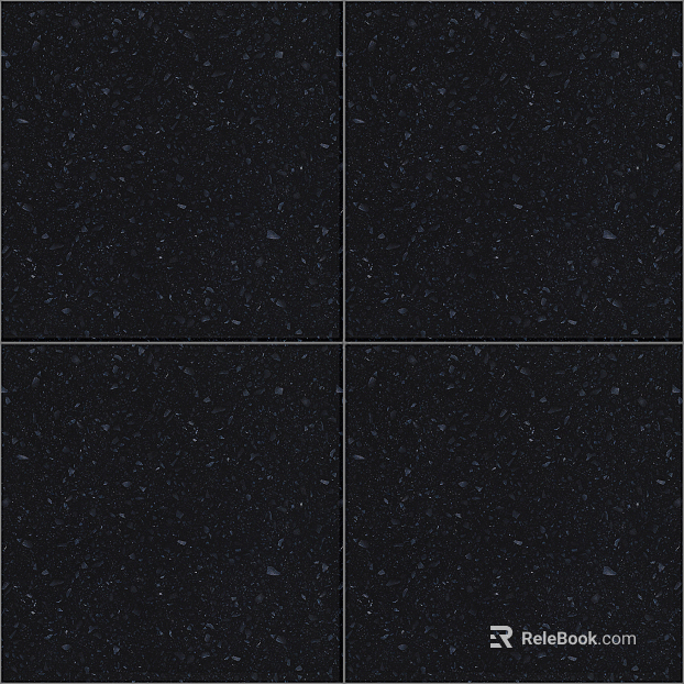 Modern dark terrazzo quartz stone floor tile texture
