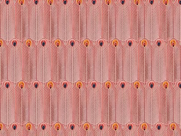 feather brick red art tile texture (ID:ffagg10618)