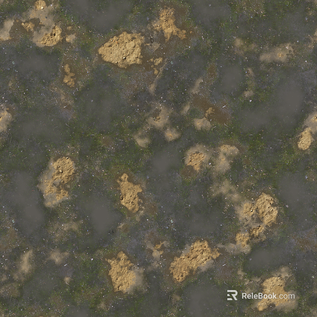 Clay ground texture