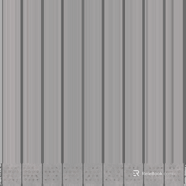 Light gray vertical stripe wall panel background wall texture