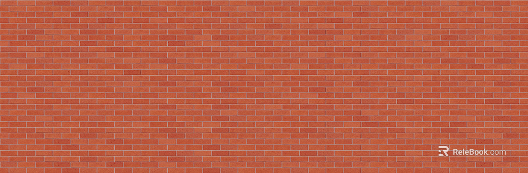 Brick wall villa facade red cultural brick texture