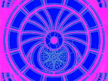 Pink blue parquet glass dome decoration texture (ID:ffaeh742066)