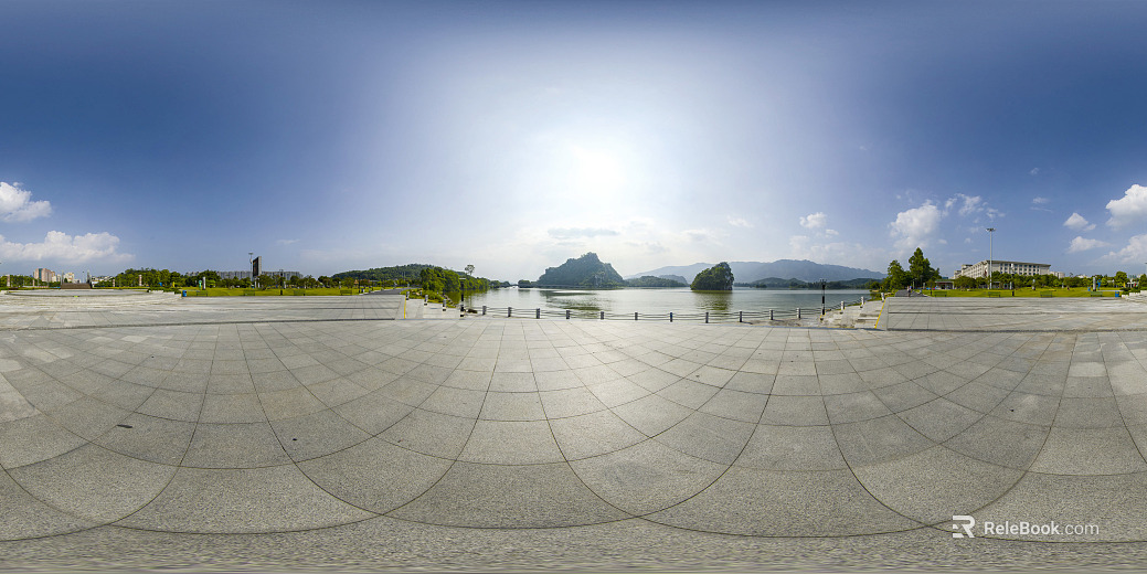 Outdoor HDR, Activity Plaza HDR texture