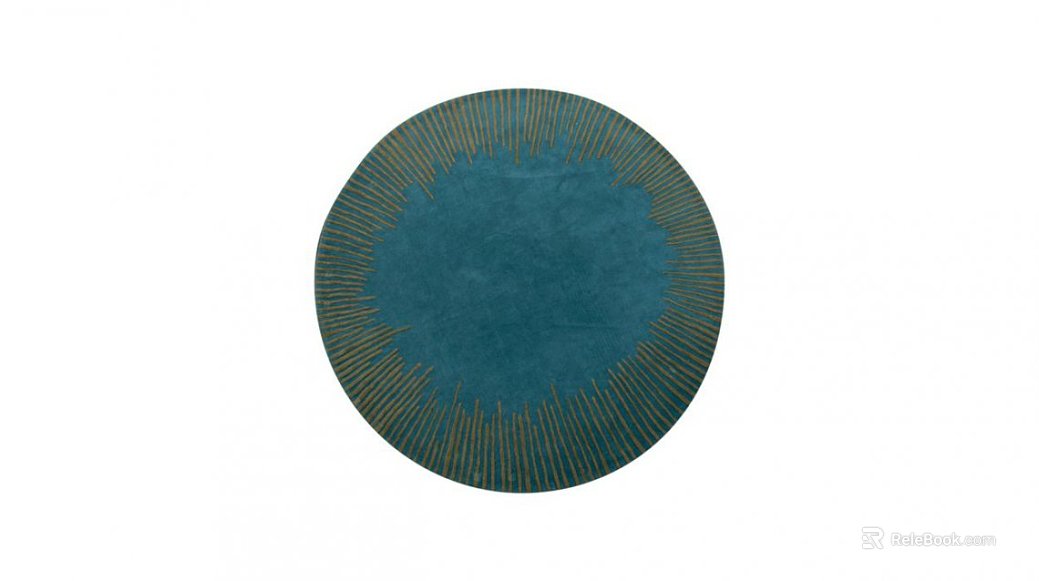 Modern Round Carpet texture