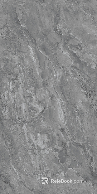 Running water pattern marble solid color dark gray floor tile seamless texture