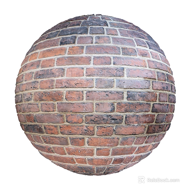 Brick wall 2PBR texture