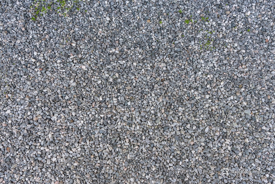 Gravel paving texture