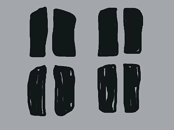 Black Abstract Brush Graphics texture (ID:ffaeh877289)