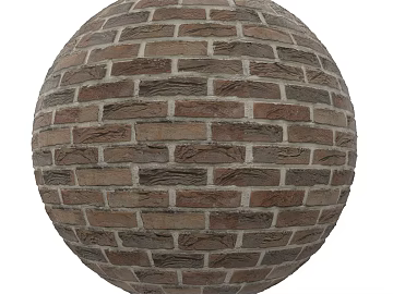 Brick wall PBR texture (ID:ffach260964)