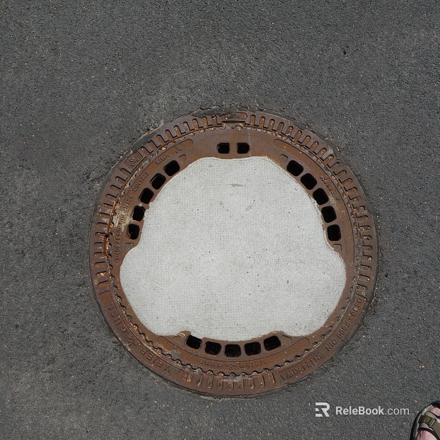 manhole cover texture