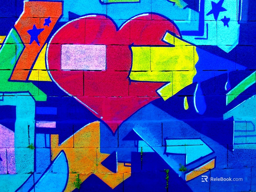 Wall painting texture