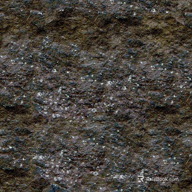 Dark gray rock exterior wall finish texture