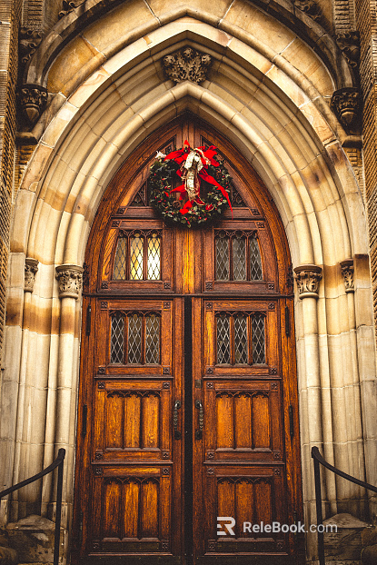 Wooden door texture