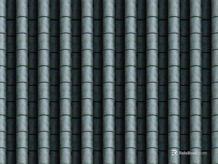 Green tile texture