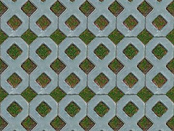 grass-planting brick texture (ID:ffajg62668)