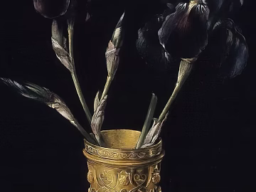 Classical style golden utensils flower decorative painting texture (ID:ffaeh859496)