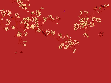 animal and plant pattern texture (ID:ffach072414)