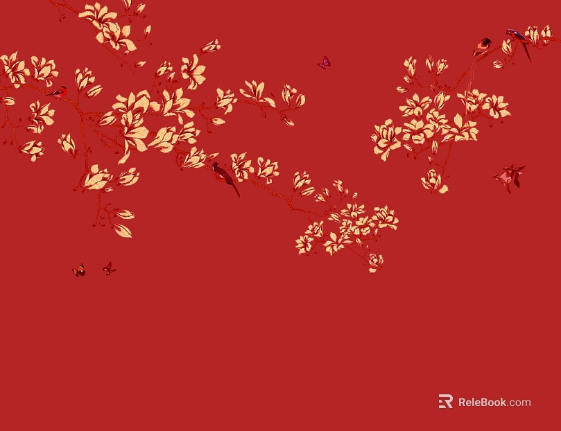 animal and plant pattern texture