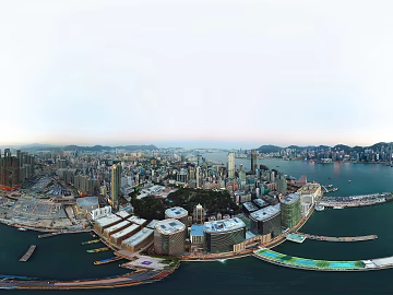 City Harbour Lakes HDR texture (ID:ffach313905)