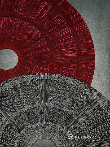 three-dimensional physical painting texture