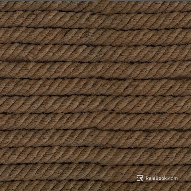 Yellow brown hemp rope woven decoration material texture
