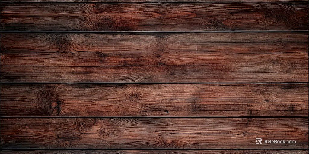 Dark brown old wooden wall decoration texture