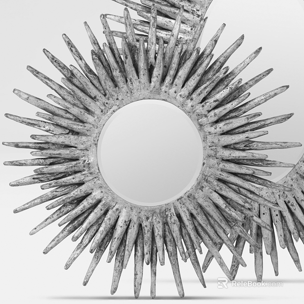 Old silver metal sunglasses wall decoration texture
