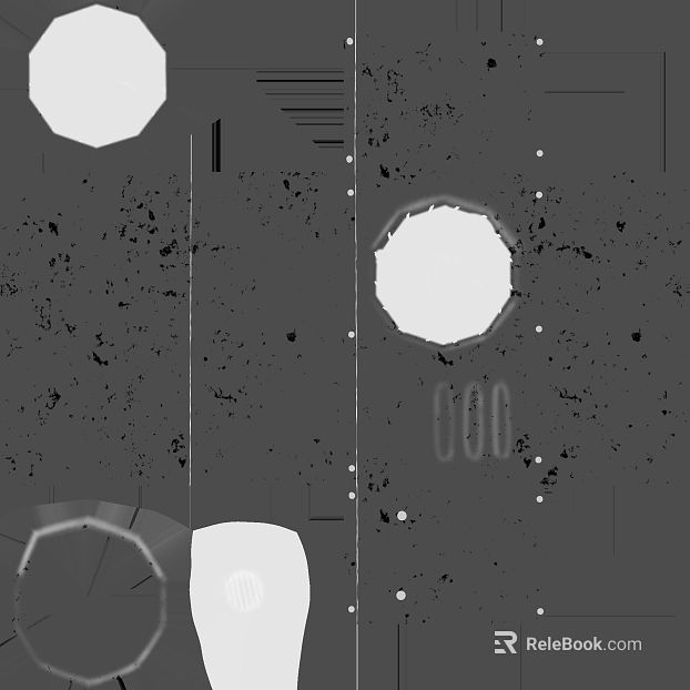 Dark Gray Black Speckle Black and White Bump Map texture