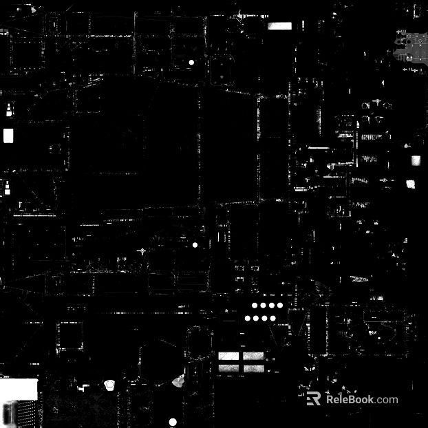 Black and White Industrial Wind Bump Map texture