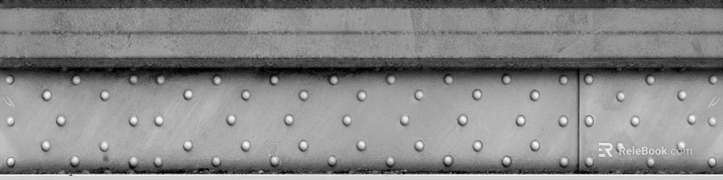Silver gray perforated metal plate tooling wall surface texture
