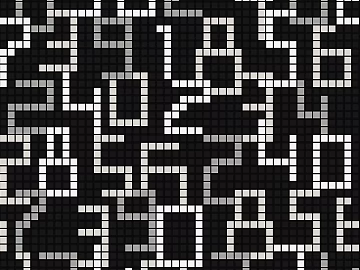 mosaic map 3d model