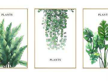 Plant painting texture (ID:ffaag38326)