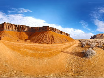 Desert Desert Sandland Mountain Dune Sky Sunny Outdoor HDR texture (ID:ffach765956)