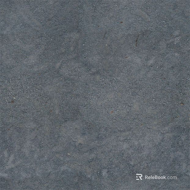 Dark gray washed stone courtyard ground texture