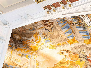 European-style zenith religious mural texture (ID:ffaeh206489)