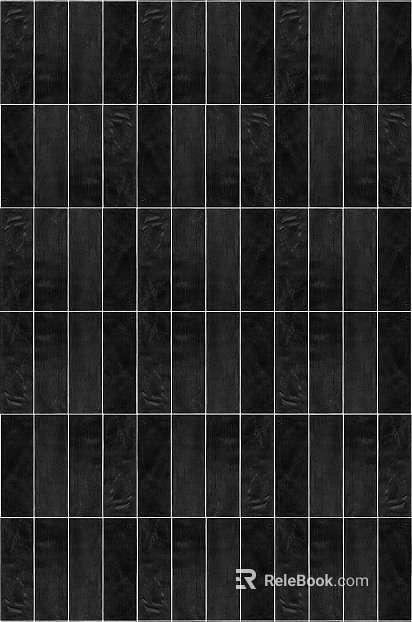 Black long antique brick texture