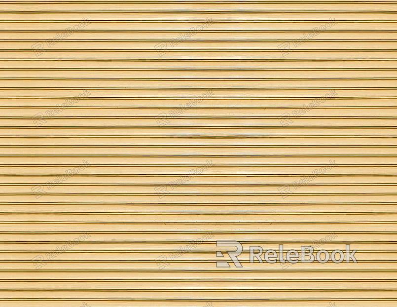 Rolling shutter door texture