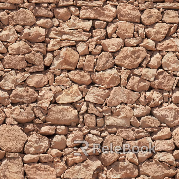 Neat stone brick wall seamless texture