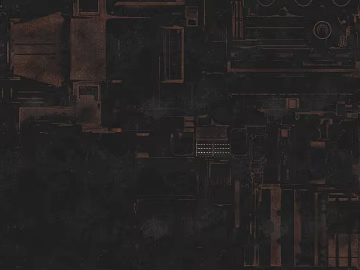 Dark brown distressed metal panel, industrial-style wall texture (ID:ffaeh474666)