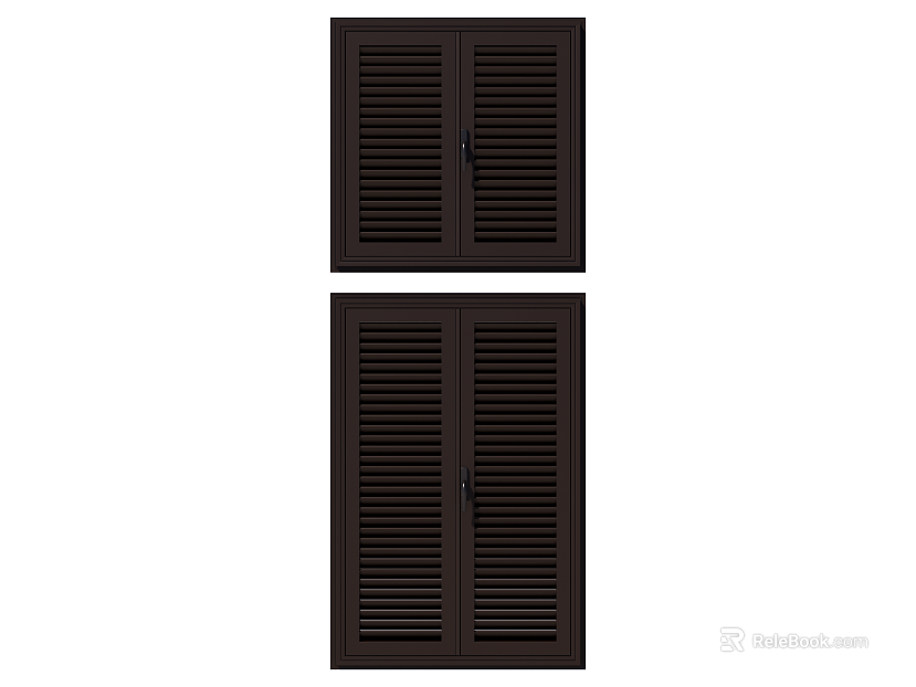 dark brown blinds indoor doors and windows texture
