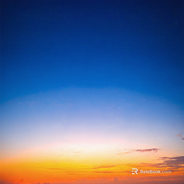 Sky Exterior Blue Sky Golden Sunset Clouds Sea of Clouds texture