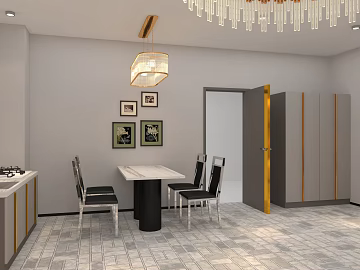 Light gray stone-like floor tile restaurant floor texture (ID:ffaeh148489)