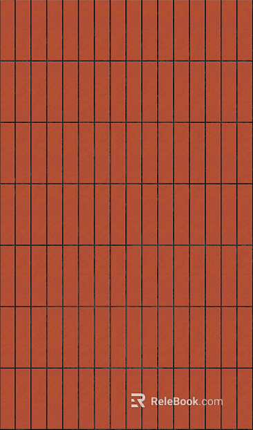 brick wall red tile texture