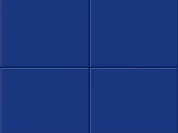 Plain Tile Floor Tile Blue 3d model