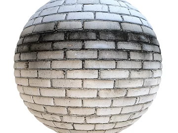 Brick wall PBR texture (ID:ffach613714)