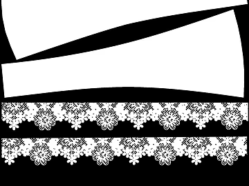 White lace fabric, apparel decoration texture (ID:ffaeh356426)