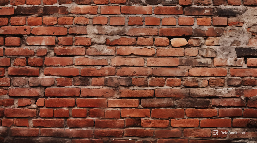 Exterior wall brick shabby brick texture