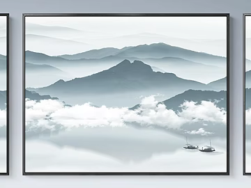 landscape painting texture (ID:ffacg05961)