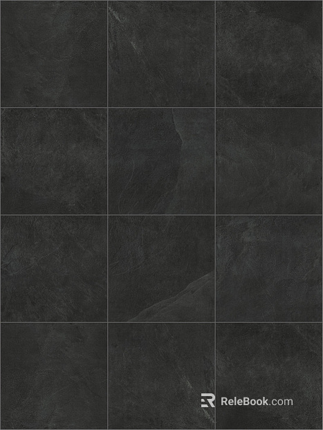 Check Tile Black Matte Tile texture